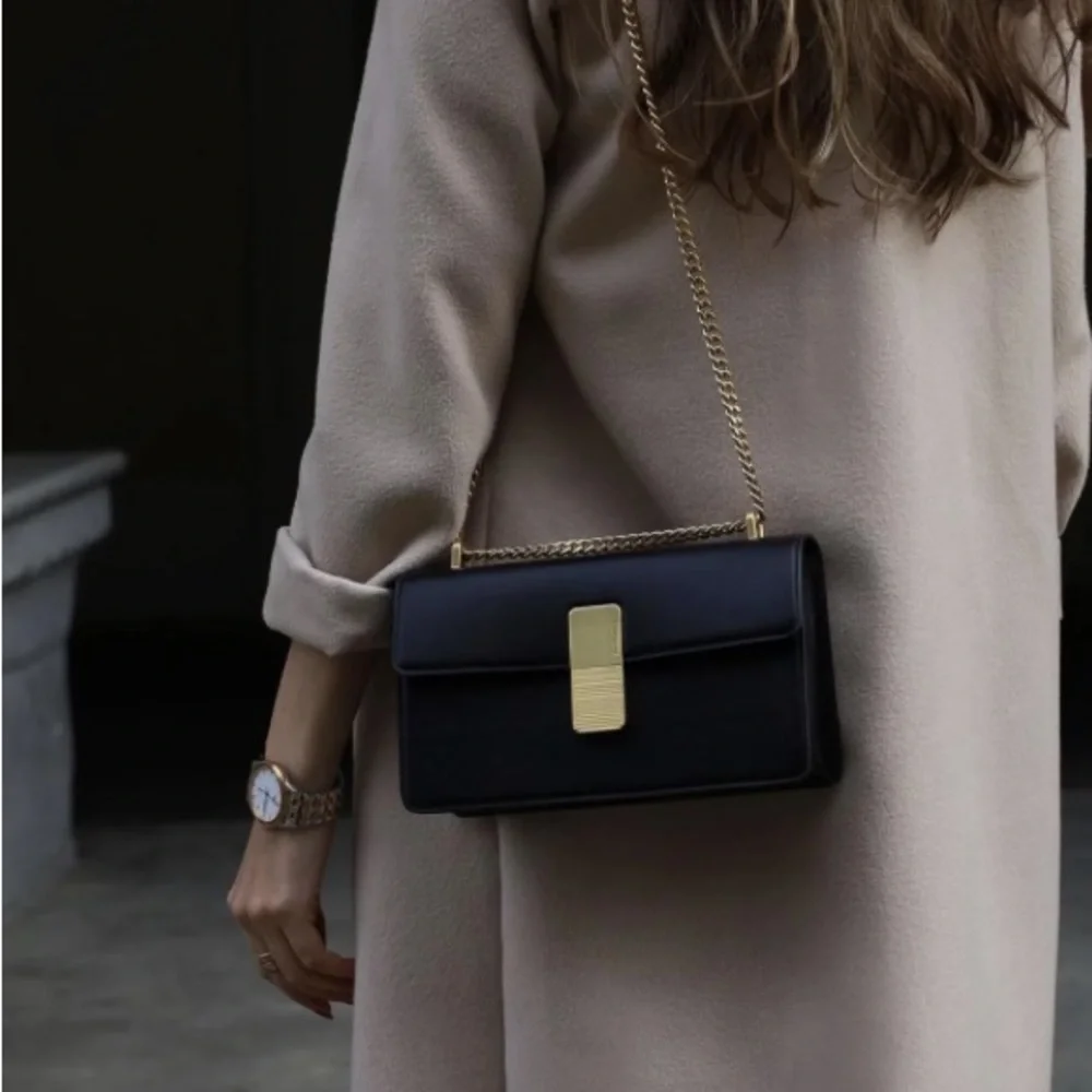 🔥 DeMellier August Alma Eggplant Lizard leather special edition bag